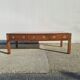 Table basse campagne militaire, marine, vintage