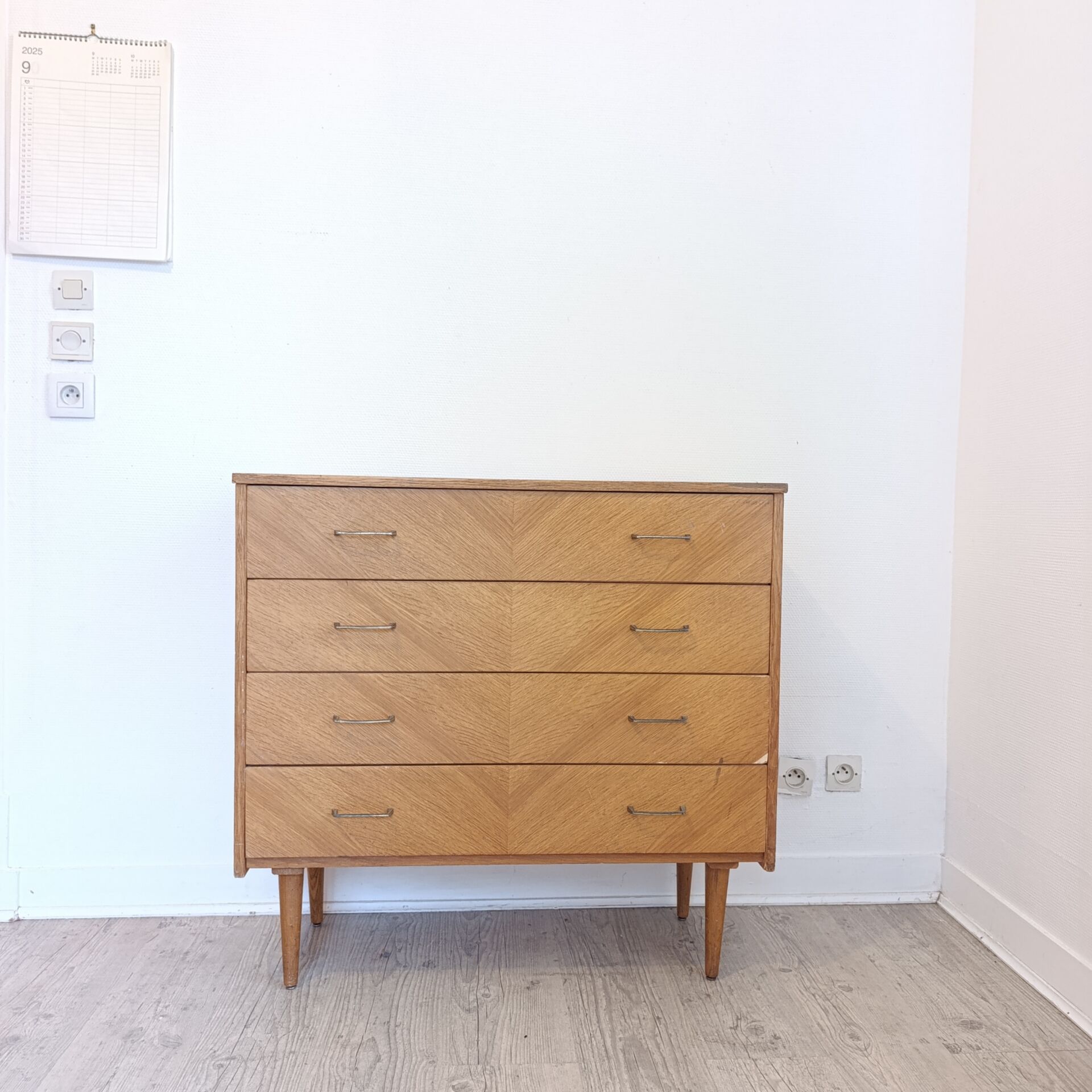 Vintage Scandinavian commode 1960s 1970s