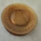 Twelve amber sunflower plates Vereco
