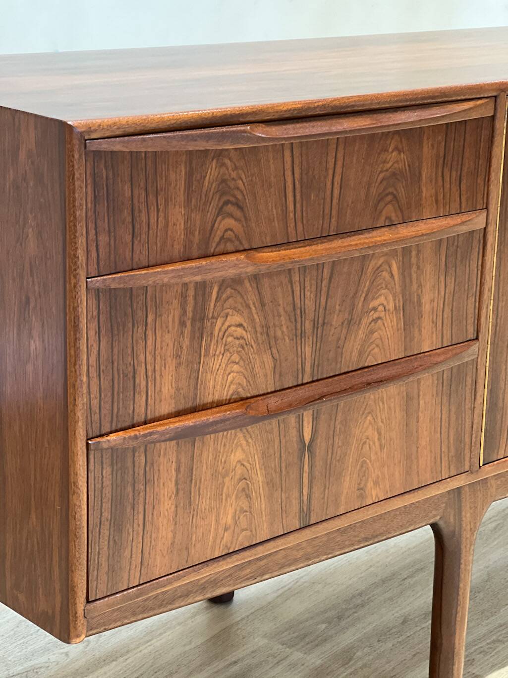 Rosewood sideboard by McIntosh, 1970