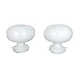 Set of 2 original glass bubble table light by Cosack Lights, Germany, 1970s