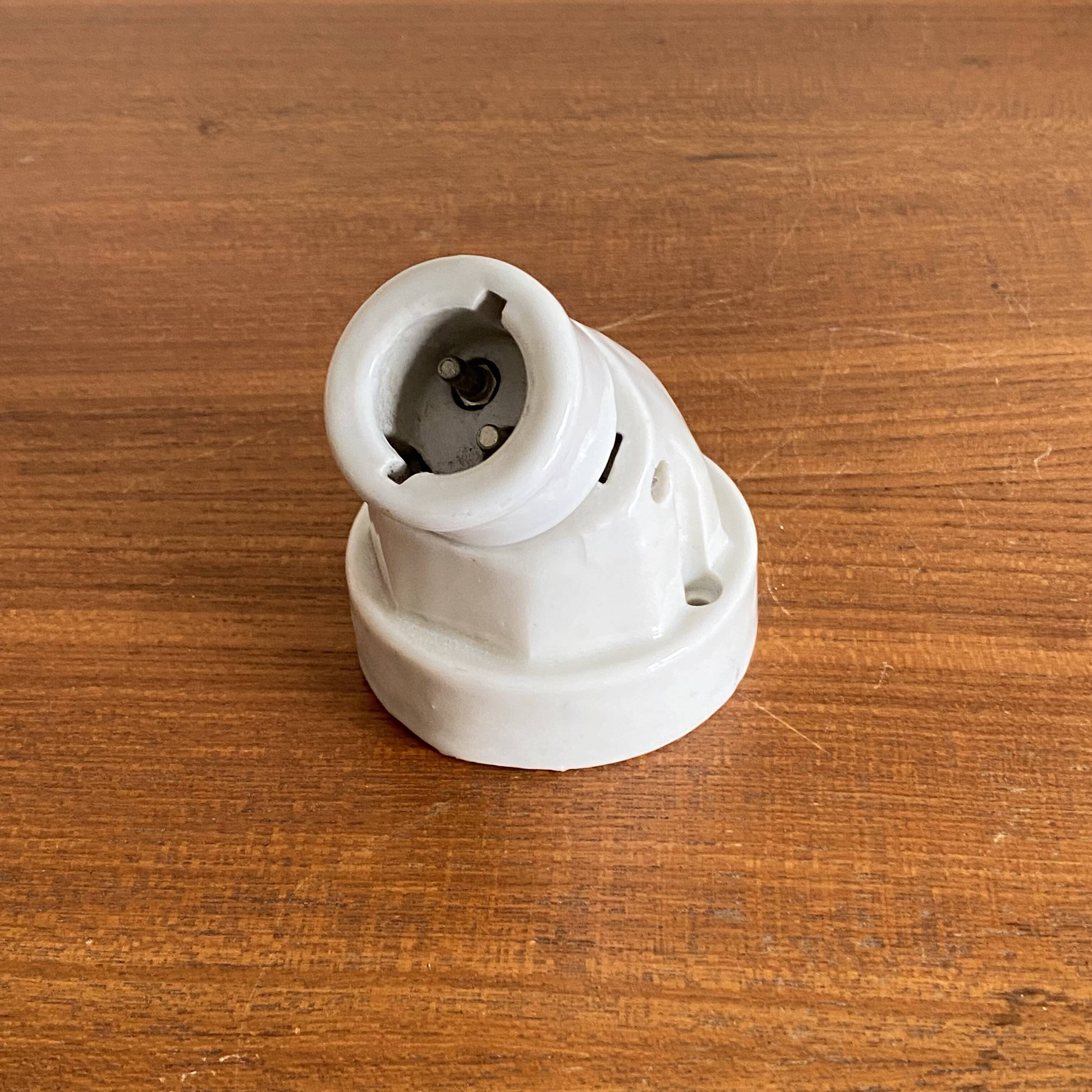 Ceramic wall light porcelain garage workshop antique lighting