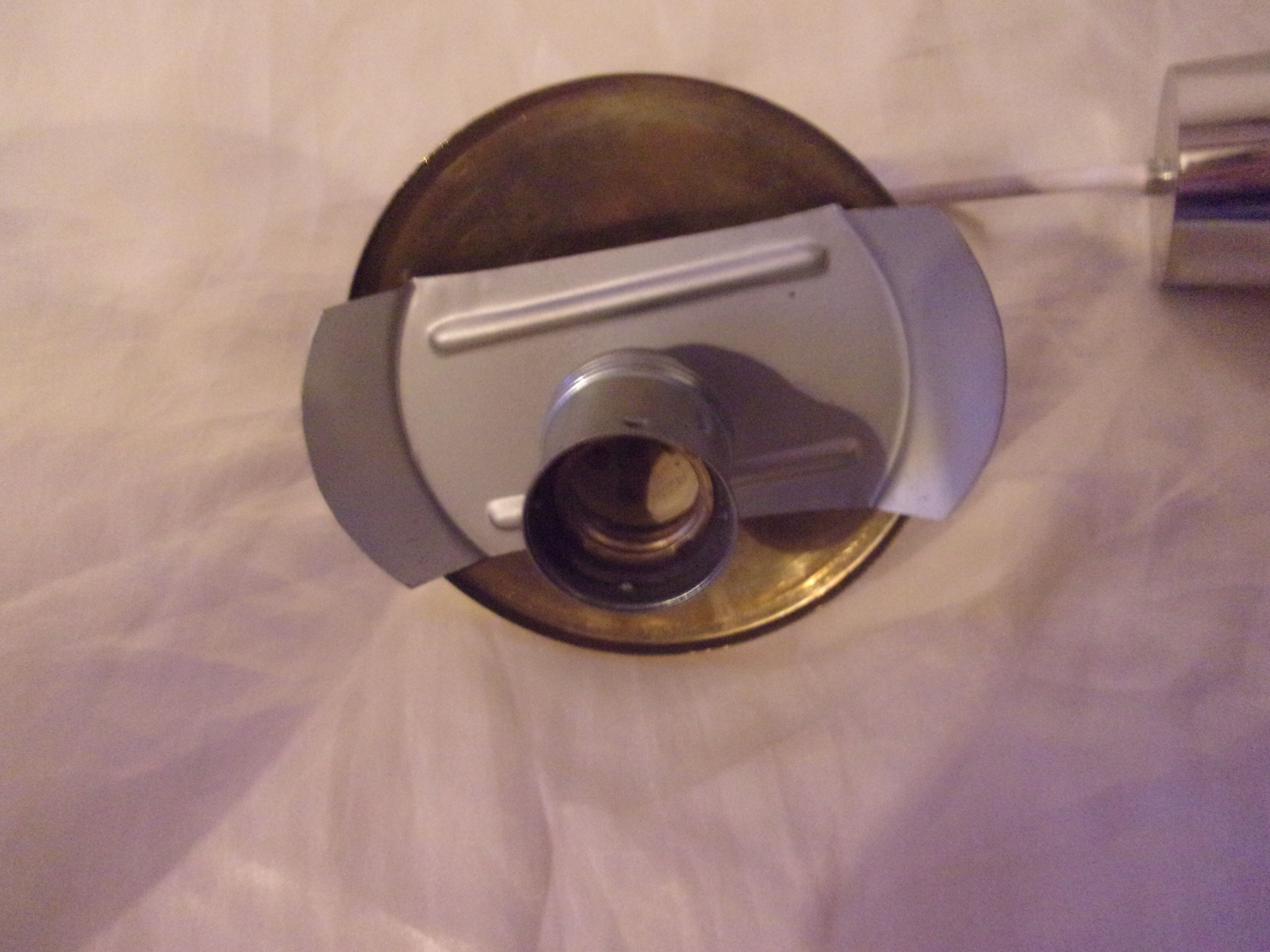 Art Deco oval glass globe pendant light