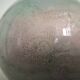 glossy glass round vase signed Jean Noel Bouillet