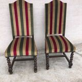 Deux chaises monastère ancienne