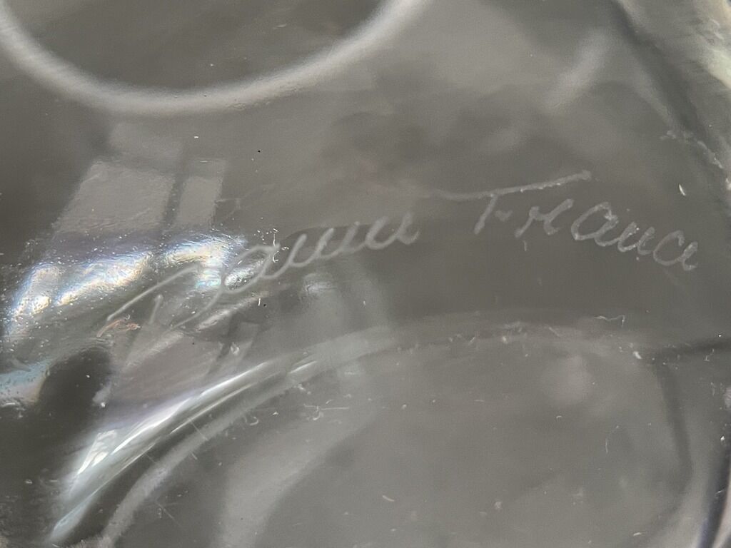 Daum vintage ice bucket