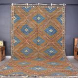 Oushak Anatolian Vintage Kilim Rug sku 1879