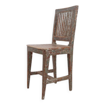 Chaise d'appoint de style Gustavien, Suède XXe siècle