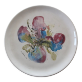 Set of 2 deco plates signed Zao Wou Ki