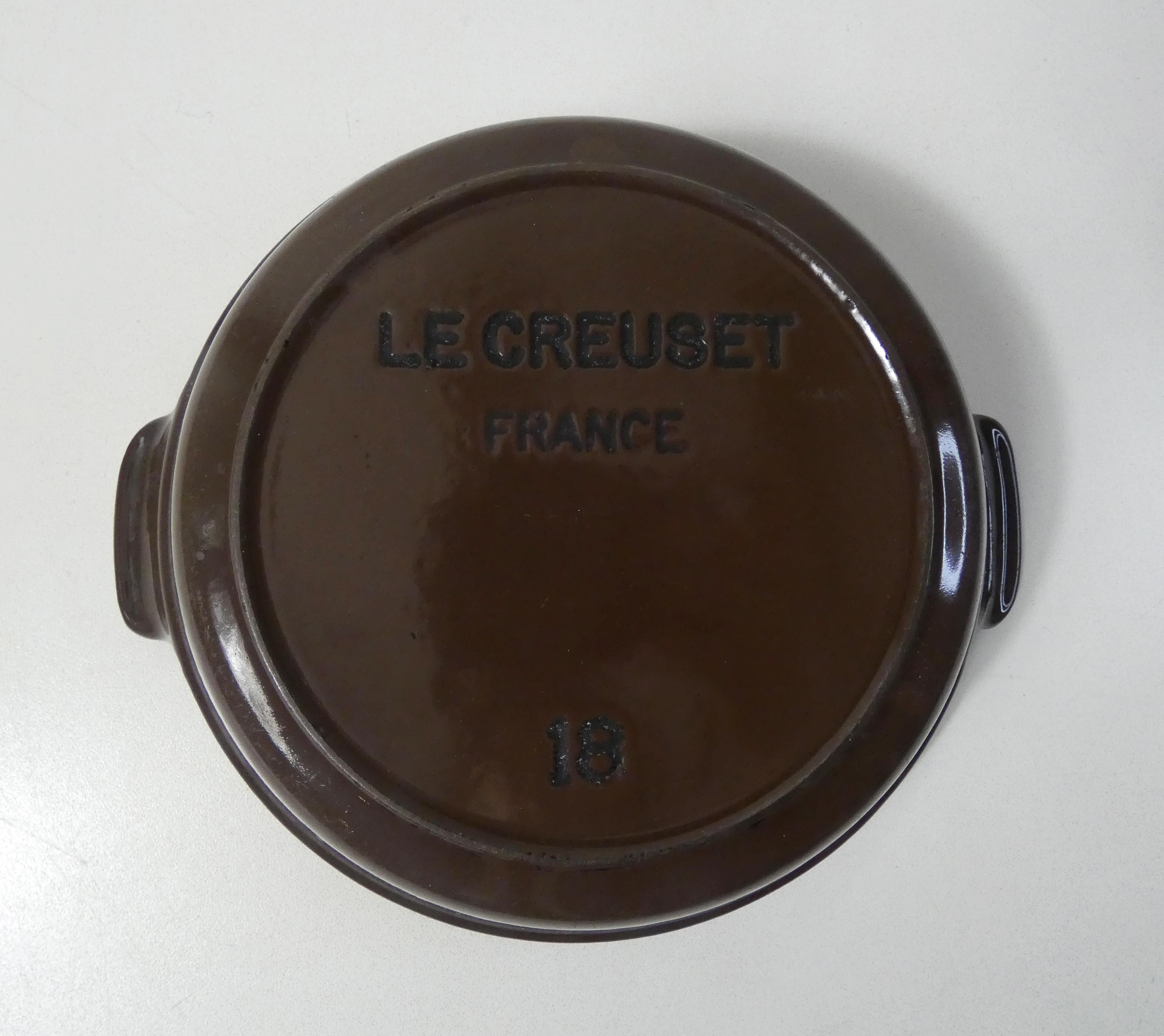 Cast iron dish Le Creuset N° 18 vintage