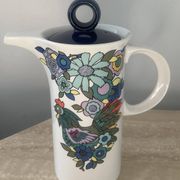 Vintage porcelain coffee maker from the 60s and 70s