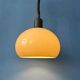 Vintage Space Age Mid Century mushroom-shaped pendant light.