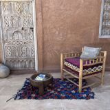 Colorful Boucherouite Moroccan rug - 86 x 152 cm