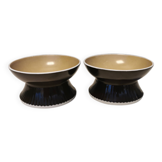 Candle holders produced by Danish B&G 1948-1952 and painted by Ida Bærenholt