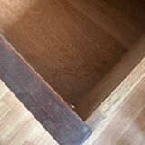 Louis XVI style chest of drawers, spinning top legs - transition style marquetry