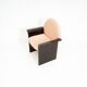 Chaise art déco italienne