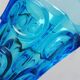 2 verres anciens bleu Charles X