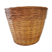 Rattan pot cover 70's