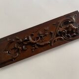 Small 19th century carved wooden wall panel