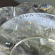 large cut crystal vase Saint Louis 1967