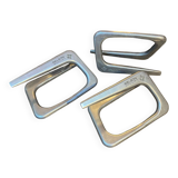 Set of 3 Nelson design footrests