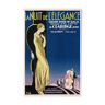 Poster by Emilio Vila "La nuit de l'élégance", 1927 - Robillon 60 x 39 cm