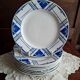 Assiettes plates saint Amand