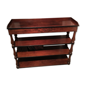Console en acajou du