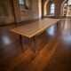 Table / table à manger vintage XL en bois