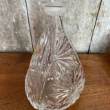 Antique Bavarian Crystal Liqueur Decanter Vintage Cut Crystal #B667