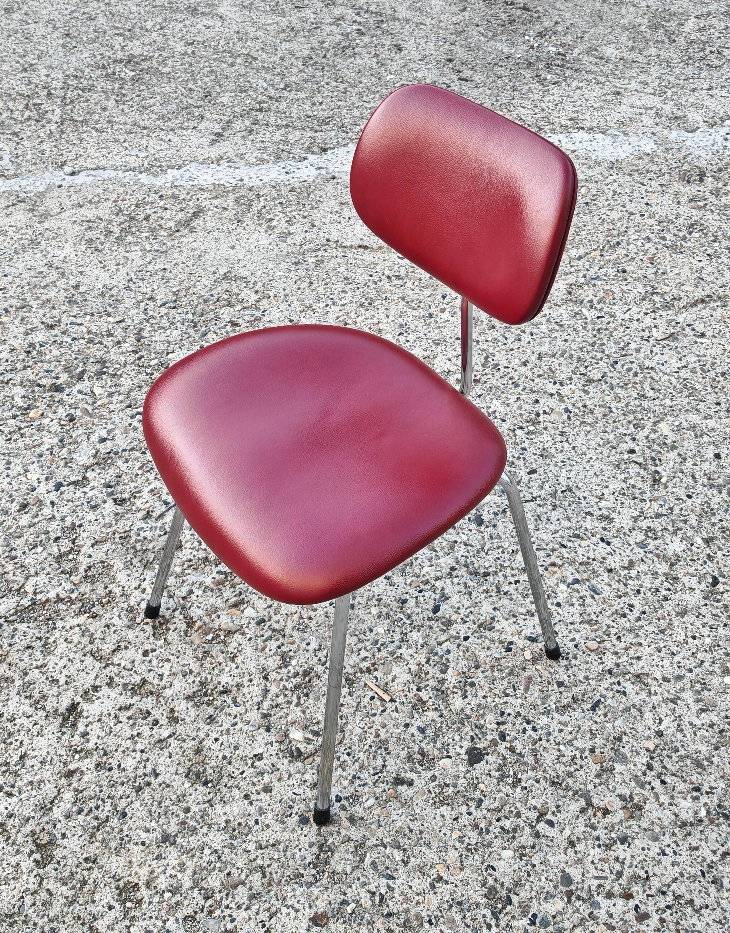 Mid Century leather chair by Egon Eiermann for Wilde & Spieth