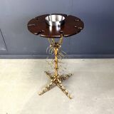 Mid century bottle and glass holder, 1960s