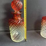Large Baccarat Bambous twisted perfume bottle T 102 Extra