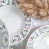Gien Marie-José soup plates