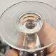 6 verres en cristal estampillé baccarat