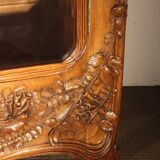 Exceptionnelle vitrine Art Nouveau