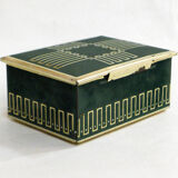 Graphic art deco box
