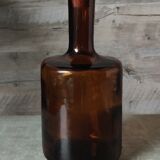 Amber glass bottle