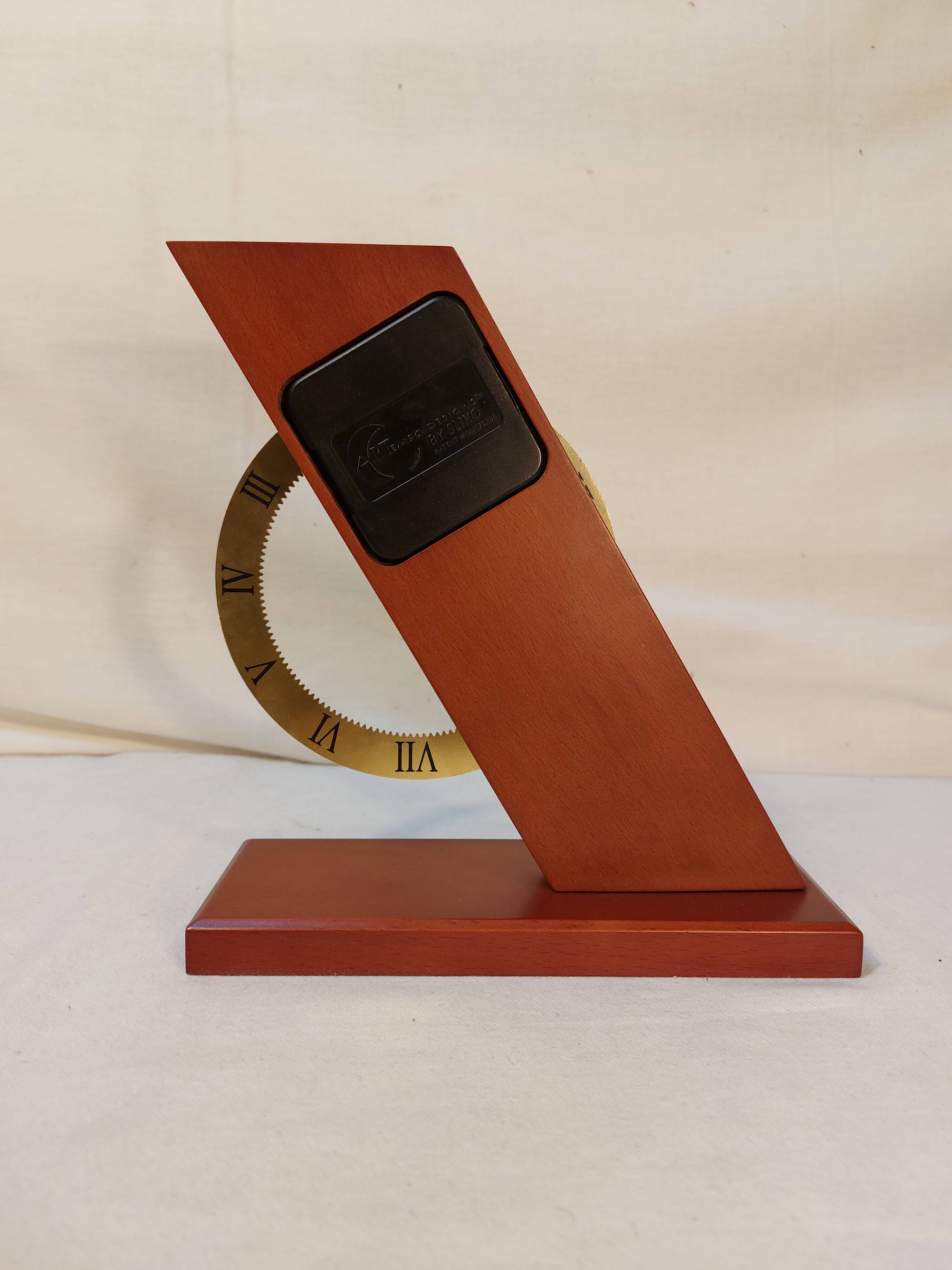 Artempo designer table clock by suko - 80s