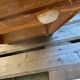 Meuble d'appoint chevet en rotin