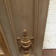 Louis XVI style Trumeau in patinated and gilded wood