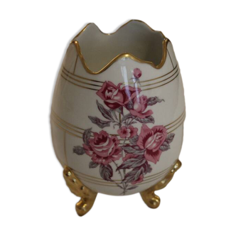 Vase en porcelaine   Perlam/Limoges