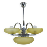 Art Deco Chandelier, Czechoslovakia , 1930s