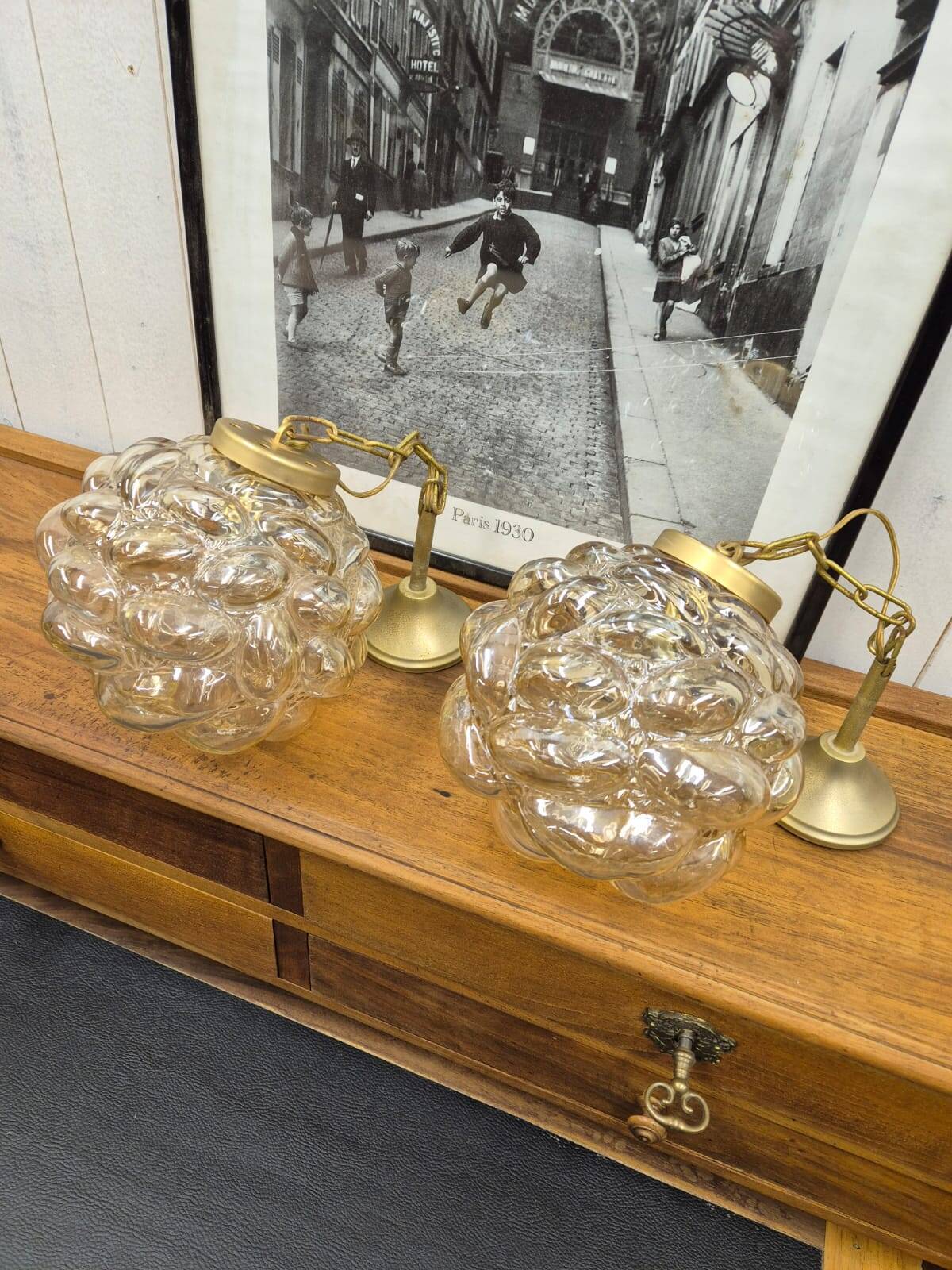Vintage Helena Tynell pendant light