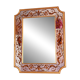 Eglomised glass mirror 75 X 60 cm