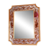Eglomised glass mirror 75 X 60 cm