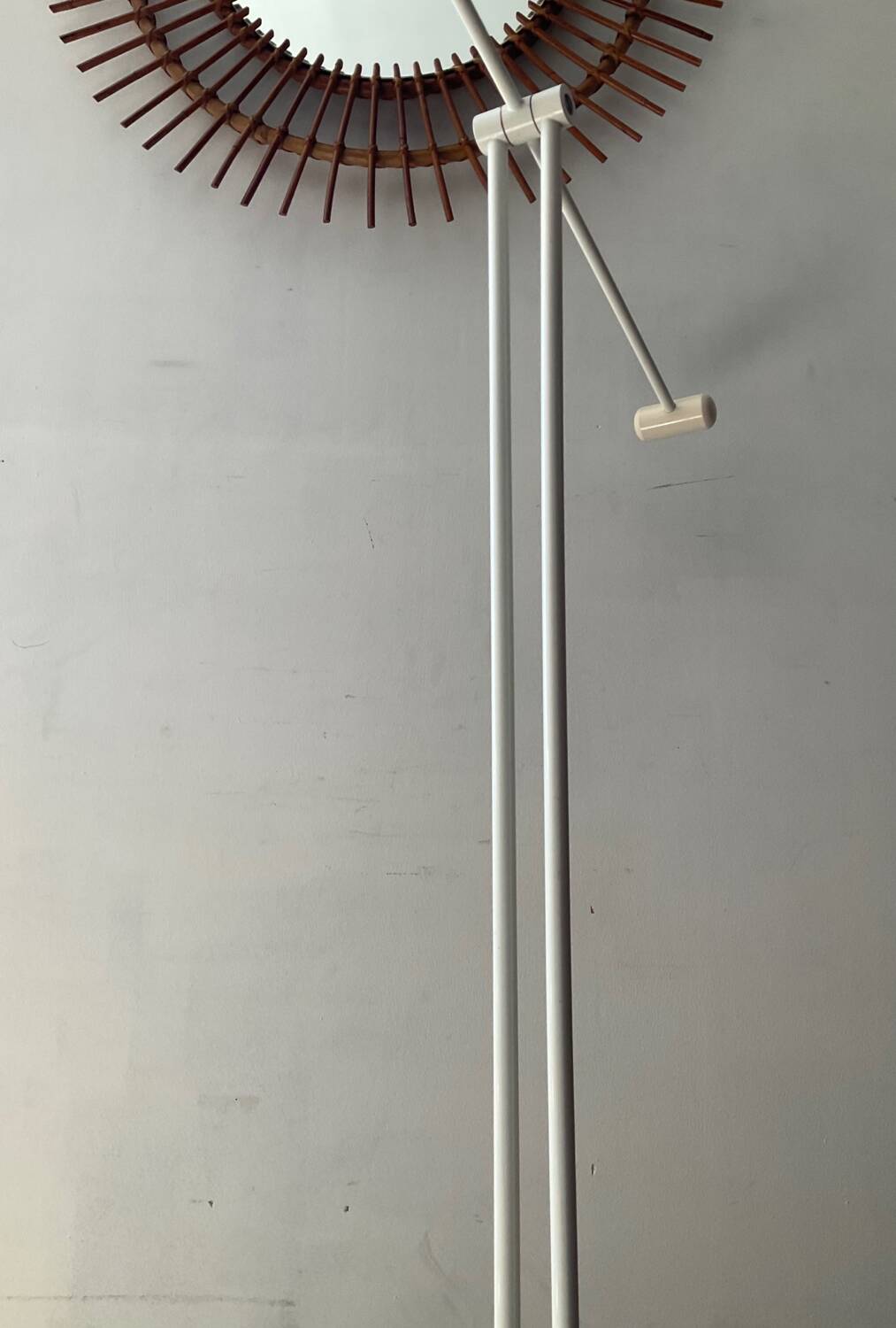 Vintage reading floor lamp from the 70s and 80s