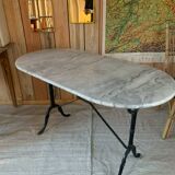 Marble bistro table