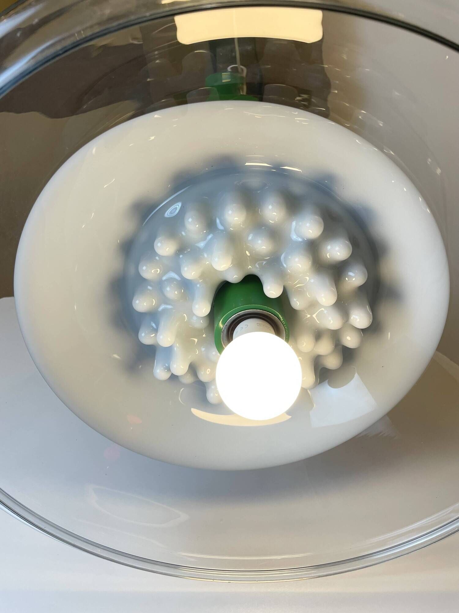 Murano Glass Suspension att. To Toni Zuccheri for VeArt, 1970s~80s