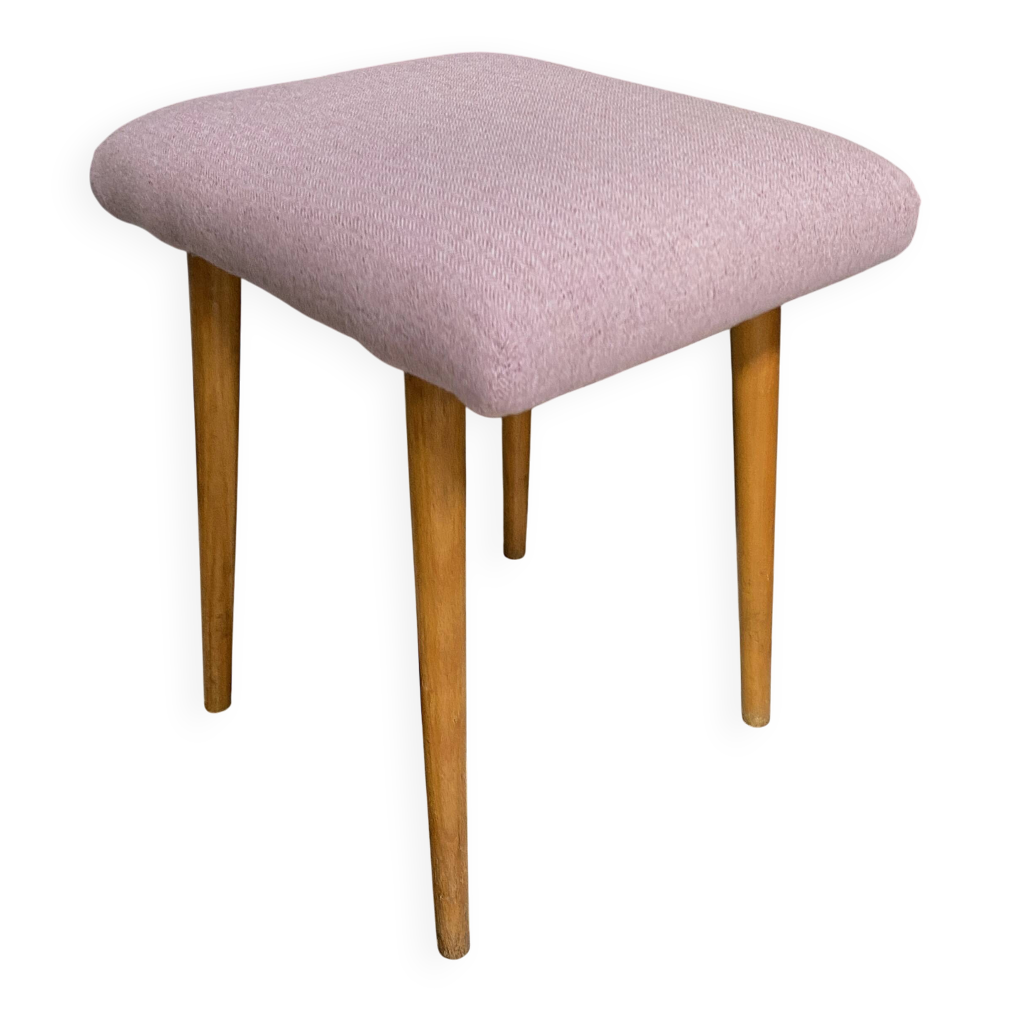 Pink small stool 1970s